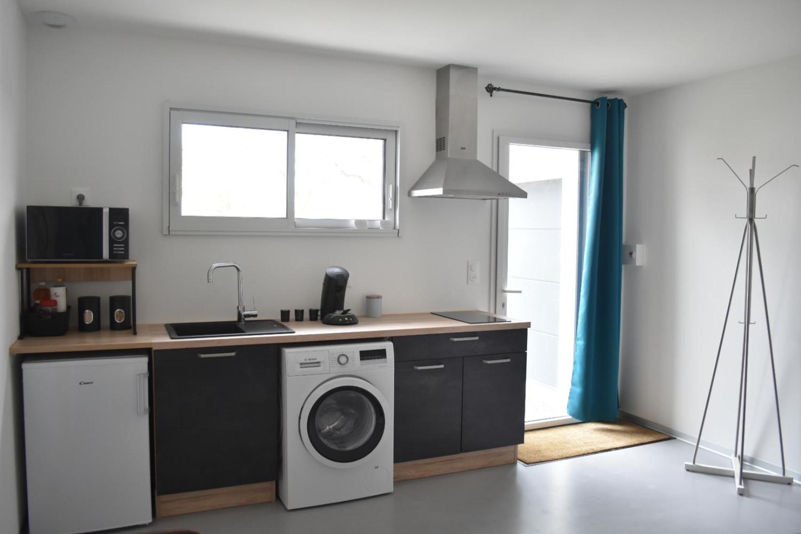 Studio Privatif Tout Equipe Dans Residence De L'Hote Sainte-Flaive-des-Loups エクステリア 写真